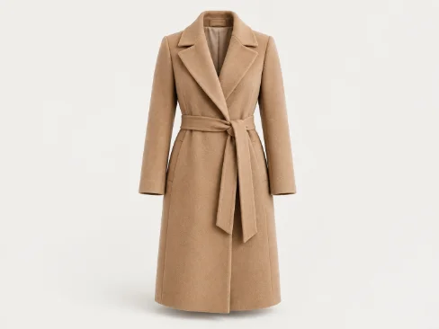 camel wool coat